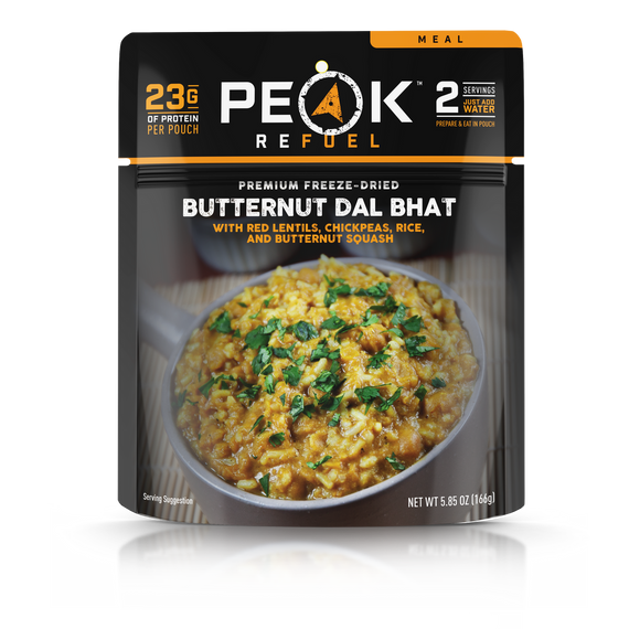 Peak Refuel, butternut, backpackers meal, gluten free, dehydrated