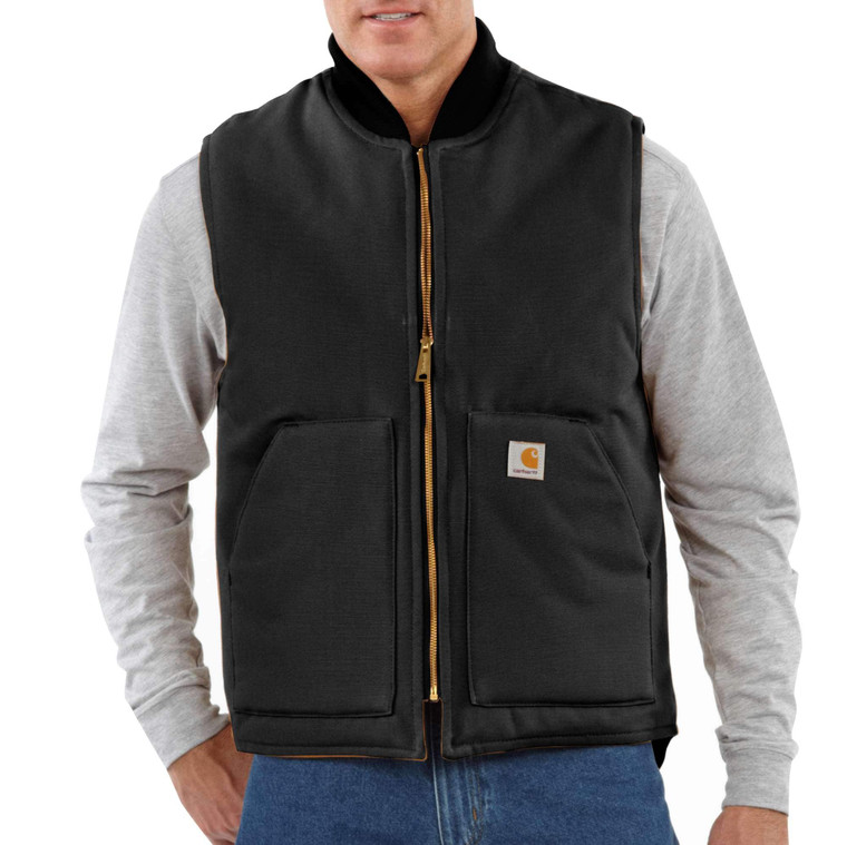 Carhartt Mens Rlxdfit Firm Duck Insulated Vest