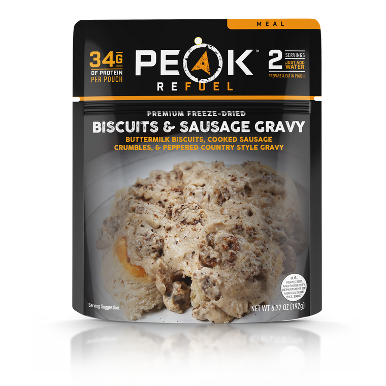 Peak Refuel Food, dehydrated meal, backpackers food