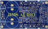 Low-noise super shunt regulator using BJTs user settable +/-15V to +/-70V PCB