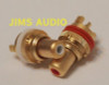 Gold-Plated Panel-Mount RCA Sockets – Pair – Matte Finish, Premium Build