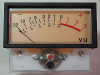Large Rectangular VU Meter with Warm Backlight & Fast Response