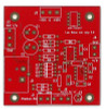 Ultra low noise low distortion bal mic amplifier PCB 2 pieces