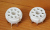 8-pin PCB-mount tube socket ceramic base 2pcs good for EL34 6L6 KT88 6SN7 ! 