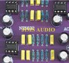 Linkwitz-Riley 12dB/Oct 2 ways electronic crossover board crossed at 3.3KHz
