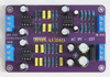 Linkwitz-Riley 12dB/Oct 2 ways electronic crossover board crossed at 3.3KHz
