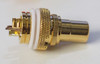 RCA socket panel mount gold-plated one pair gloss surface excellently built !