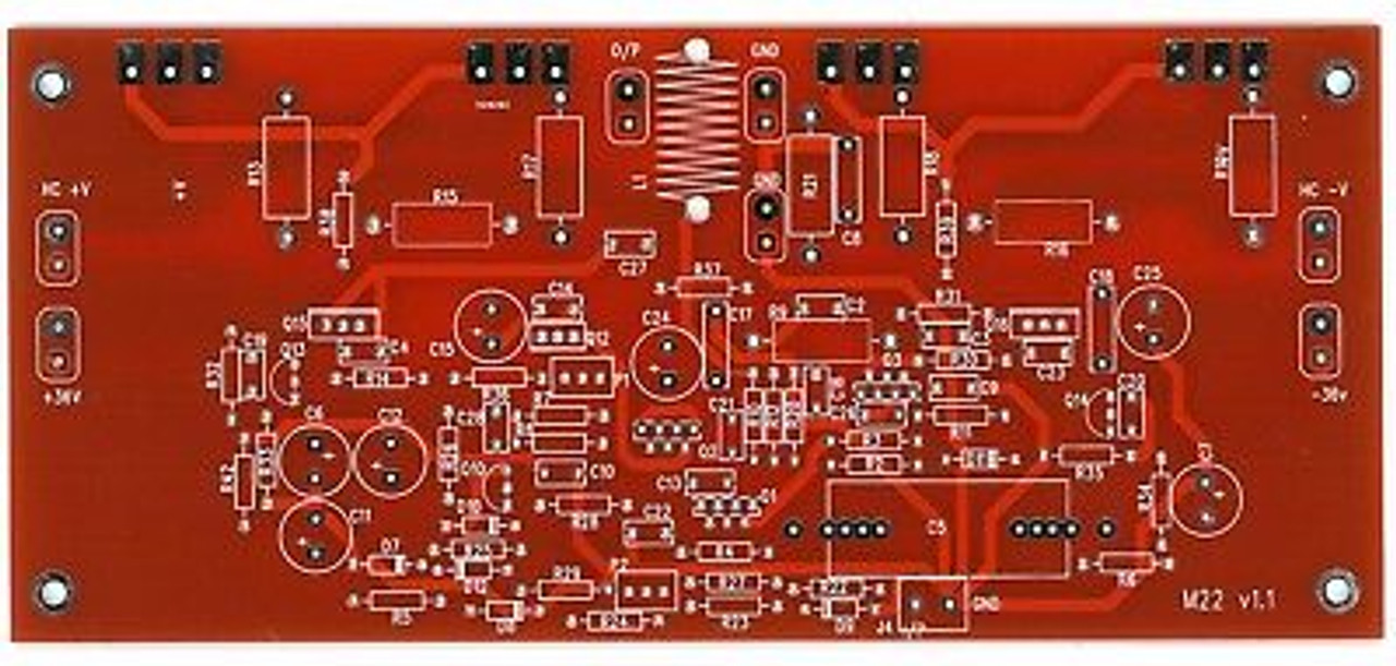 M22( legendary Pioneer amplifier) 30W Class A amplifier PCB 1 piece