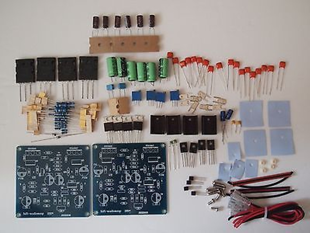 Push Pull power amplifier 2SC5200/A1943 class AB DX Amp stereo kit ! JIMS Audio