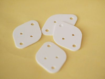 Ceramic Insulator Plates 4 Pieces For To 3 Good Heat Conductiviy Jims Audio