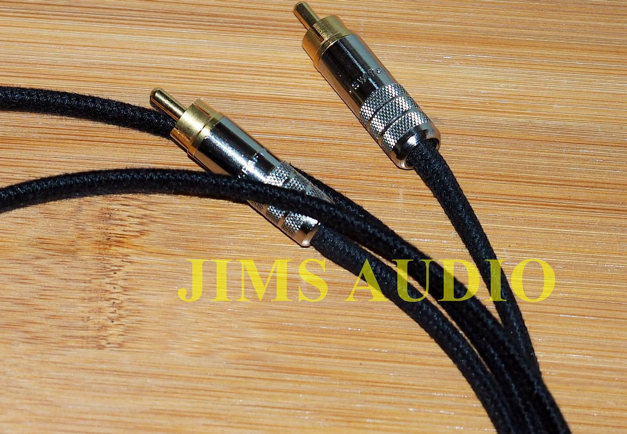 Duelund dual DCA16GA interconnect cable stereo 1m Switchcraft 3502