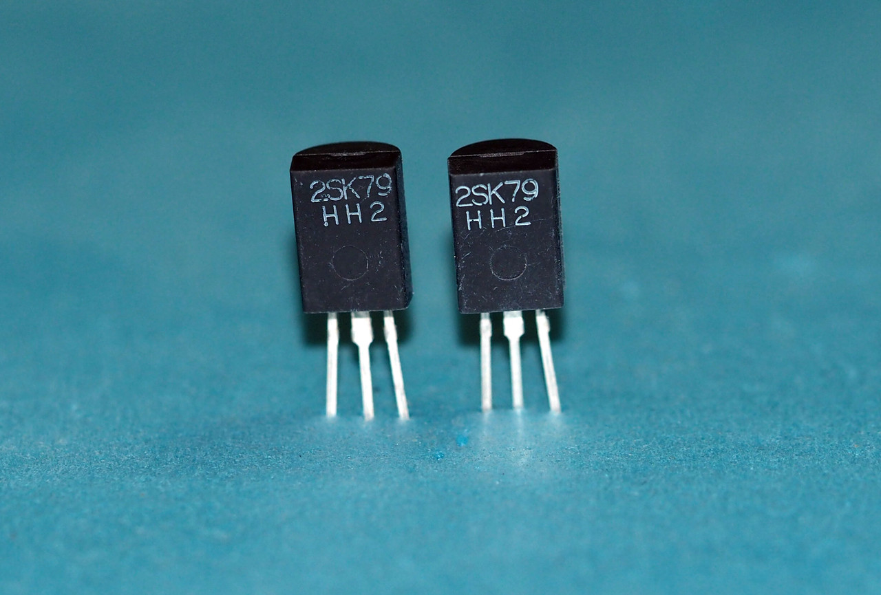 Sony 2SK79 V-FET SIT Matched Pair – Ultra-Rare NOS