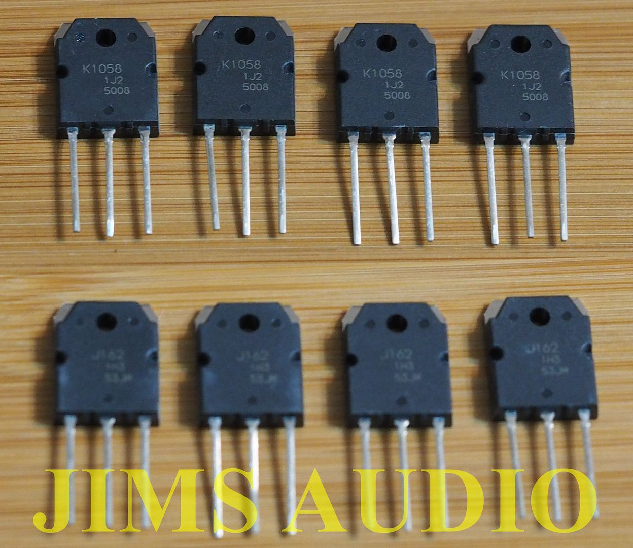 Renesas lateral MOSFET matched 2sk1058/J162 4 pair for DIY Telos
