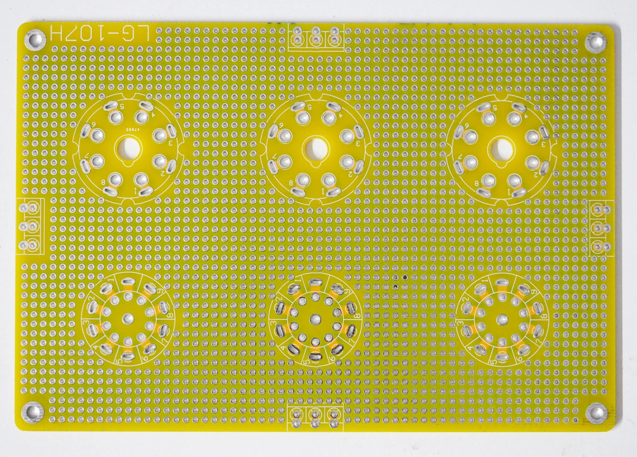 Universal Tube Amplifier PCB Type VII Prototyping Board