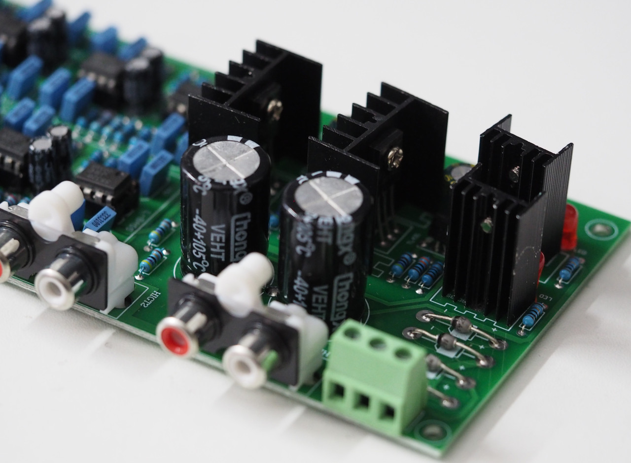 Linkwitz-Riley24dB 3-Way Crossover Board 310Hz / 3.1KHz assembled DIY