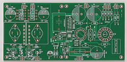 Tube pre-amplifier Regulator SP-10 premium grade PCB ( green color) !