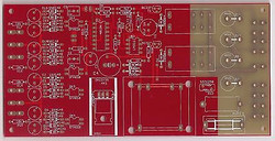 Loudspeaker DC protection /power soft start board PCB by Andrea Ciuffoli !