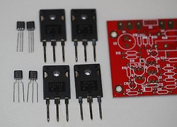 Mosfet  150W power amplifier GB150D partial kit  matched input/out BJT/MOSFET ! Mosfet  150W power amplifier GB150D partial kit  matched input/out BJT/MOSFET !