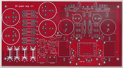 Single board stereo SIT power amplifier PCB multiple configuration ! Single board stereo SIT power amplifier PCB multiple configuration !