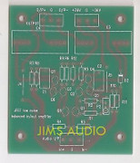 Borbely all FET low noise broadband balanced preamplifier PCB one piece Borbely all FET low noise broadband balanced preamplifier PCB one piece
