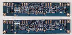 Mosfet SE class A JFET input power amp stereo PCB short version ! Mosfet SE class A JFET input power amp stereo PCB short version !