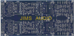 Low-noise shunt regulator plus fully complementary JFET preamp stereo PCB ! 