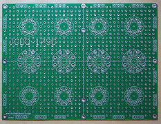 Universal prototyping PCB for tube amplifiers Type IV