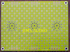 Universal prototyping PCB for tube amplifiers Type V