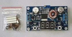 75W 5A Adjustable DC-DC Converter with LED Display