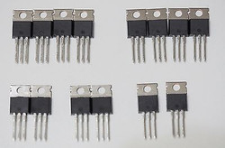 Matched set of IRF610 IRF9610 for diy stereo Aleph P !