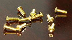Gold-plated hexagon socket button M3 screws 10 pieces   ! Gold-plated hexagon socket button M3 screws 10 pieces   !