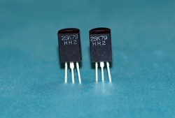 Sony 2SK79 V-FET (SIT) Matched Pair – Idss Tested – Ultra-Rare NOS