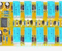 128 steps balanced in/out stereo volume control assembled reliable relays !!