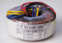 Toroidal transformer 12Vx2 5A 1 pc for  class A amp  !