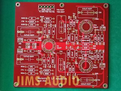 Tube phono RIAA stereo pre-amplifier PCB Marantz model 7C !