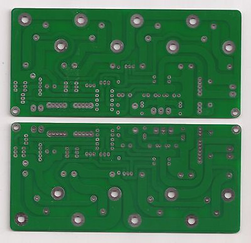 Pure Class A OCL SEPP amplifier bare PCB JLH 2003 - JIMS Audio