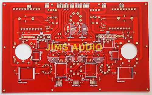 Single board stereo SE Tube  300B power amplifier PCB Kit-One premium PCB !