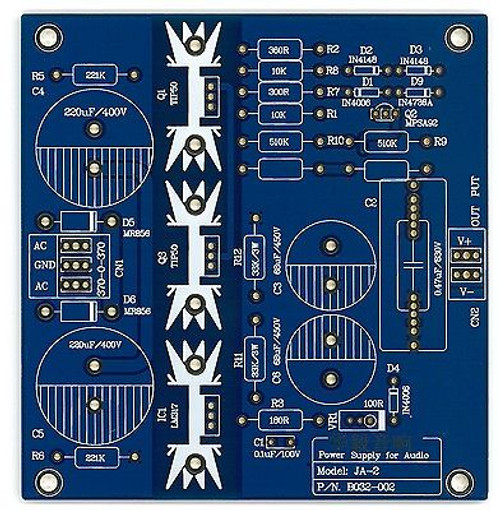 High voltage PSU board for tube preamplifier Matisse big board v2 bug fixed !