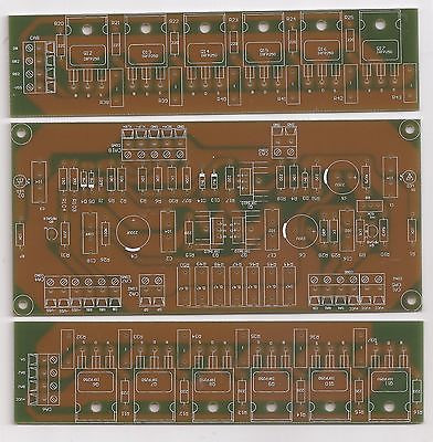 Aleph-2 100W Mosfet Pure Class A SE amplifier PCB 3 pcs in one set