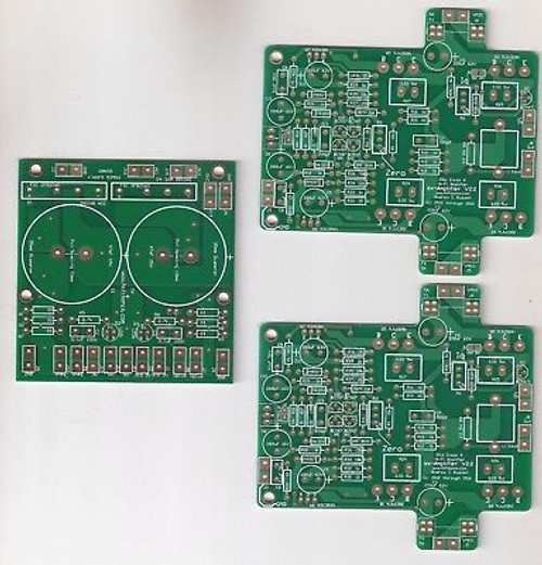 15Wx2 class A 25Wx2 class AB Ovation sx-Amplifier 2.0 Current Feedback PCB set !