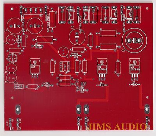 Andrea Ciuffoli Amplifier-End PSU PCB one piece Andrea Ciuffoli Amplifier-End PSU PCB one piece