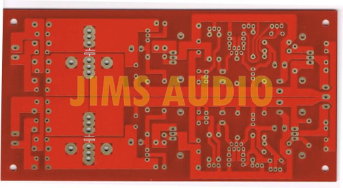 Borbely all FET low-noise super shunt regulator PCB one piece 