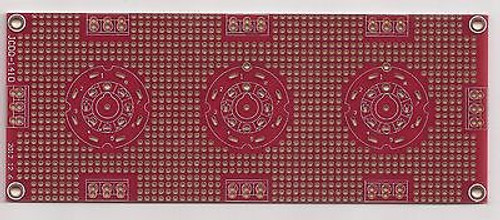 Universal prototyping PCB for tube amplifiers Type V Universal prototyping PCB for tube amplifiers Type V