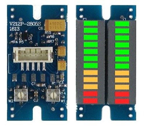 12-segment 3-color 2-channel VU meter with peak hold 1 piece !! 12-segment 3-color 2-channel VU meter with peak hold 1 piece !!