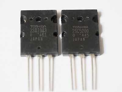 Toshiba 2SA1943/SC5200 one pair for high power amplifiers ! - JIMS