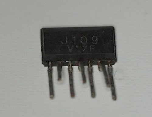 2SJ109-V low noise high gain dual P-channel J-FET used 1 piece ultra rare !!