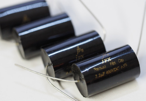 JFX Premium MKP Capacitors for Audio 2.2uF 400VDC 4 pcs low loss super clarity !