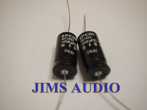 EPCOS Siemens B41682 series 1000uF 40V high reliability 2 pcs !