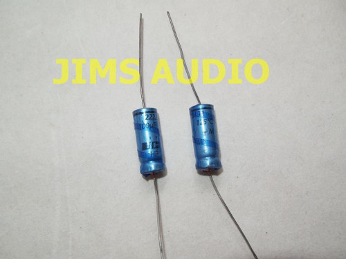 Philips BC 100uF 10V high temp super lower ESR solid cap 2 pcs ! 