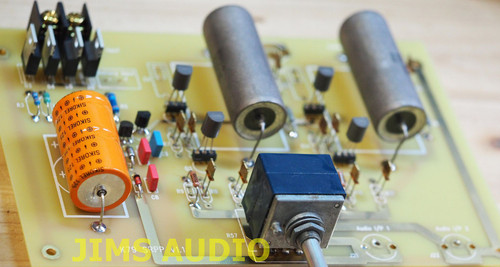 V-FET 2SK79 SRPP stereo preamp board based on Yasui design w